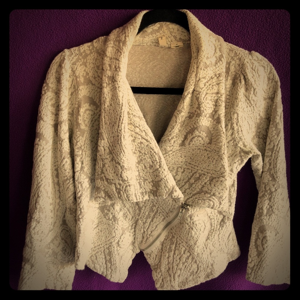 Anthropology Moth Bolero jacket, super soft